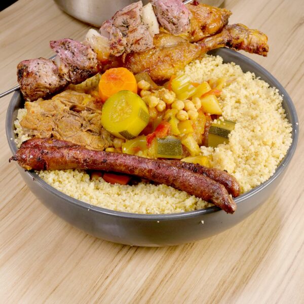 Couscous Brochettes Mixte 1