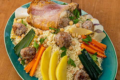 Couscous Jarret d'Agneau