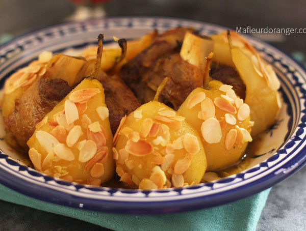 Veau Poire Amandes